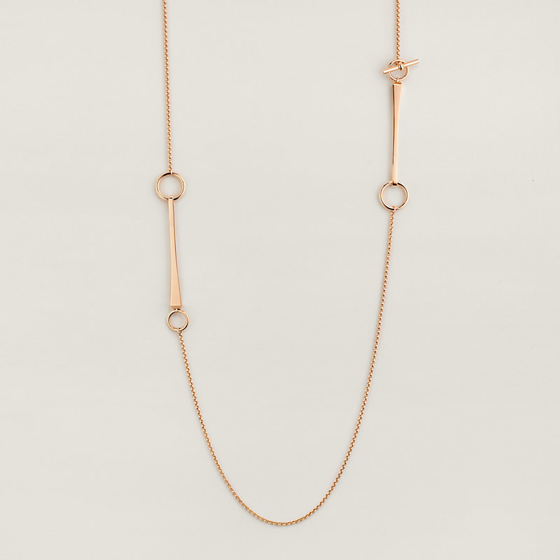 ロングネックレス 《クルー・ド・フォルジュ》 | Hermès - エルメス